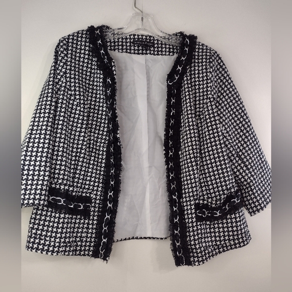 Marina Luna women's open blazer size (L) - Picture 2 of 10